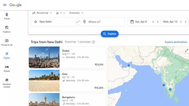 How to Find Cheap Flight Tickets Using Google Flights' Hidden Map Feature