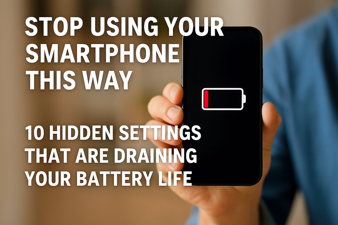 The Hidden iPhone Settings Draining Your Battery and Data