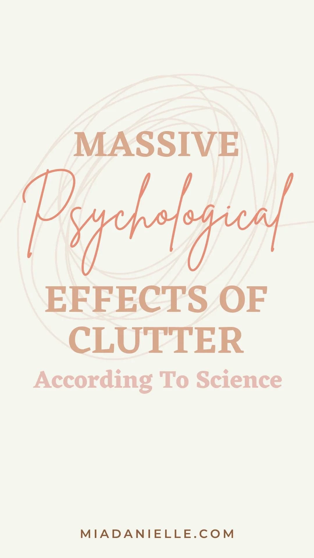 The Psychological Effects of Clutter on Your Mental Health