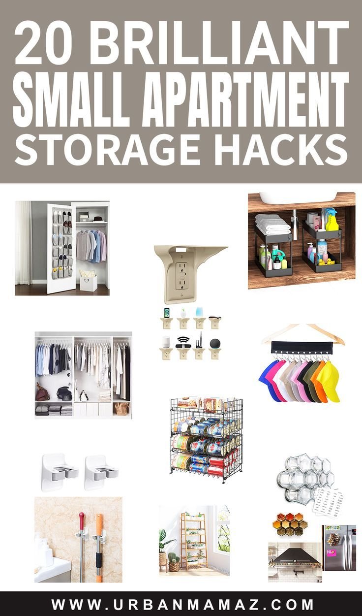 Small Apartment? 15 Genius Storage Hacks You Haven't Seen Before