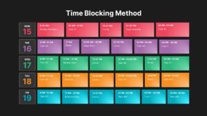 The 'Time Blocking' Method Explained: Your Guide to a Focused Day