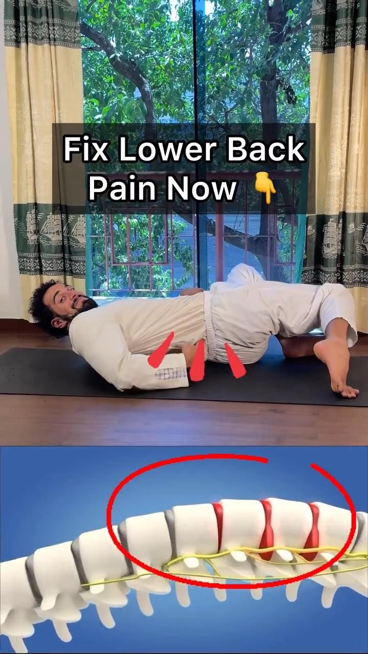 Best Home Exercises to Fix Lower Back Pain and Improve Spine Posture