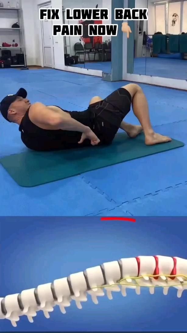 Best Home Exercises to Fix Lower Back Pain and Improve Spine Posture