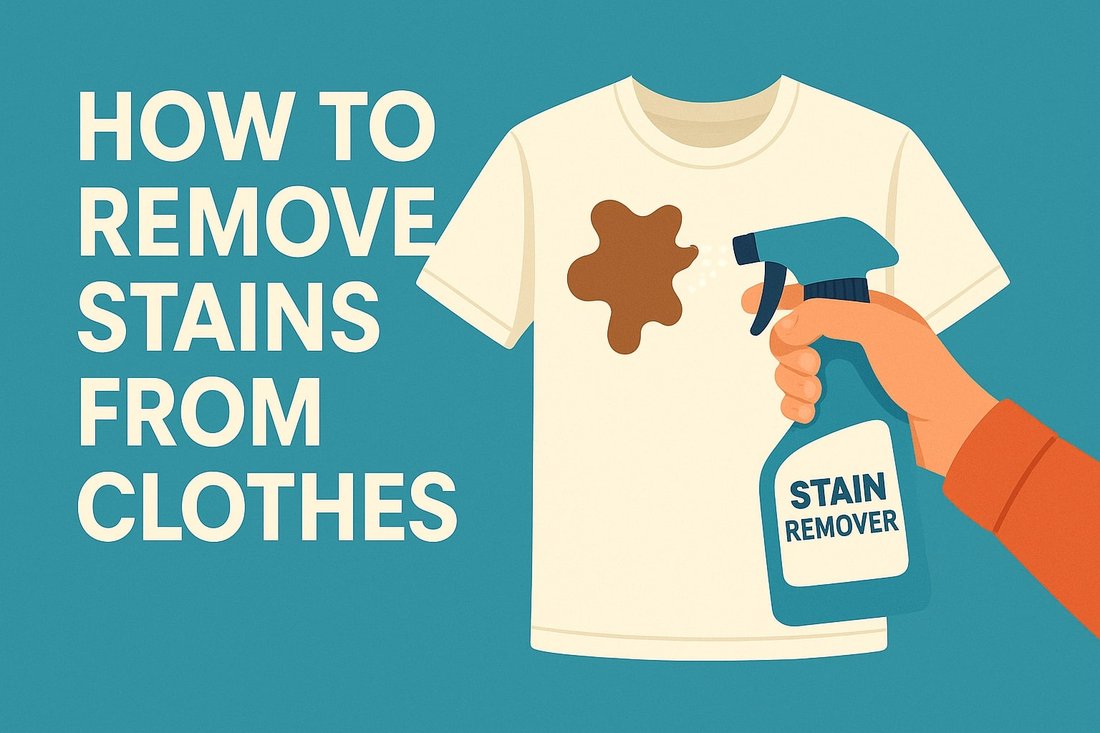 How to Remove Deep Oil Stains from Clothes Using Only Kitchen Ingredients