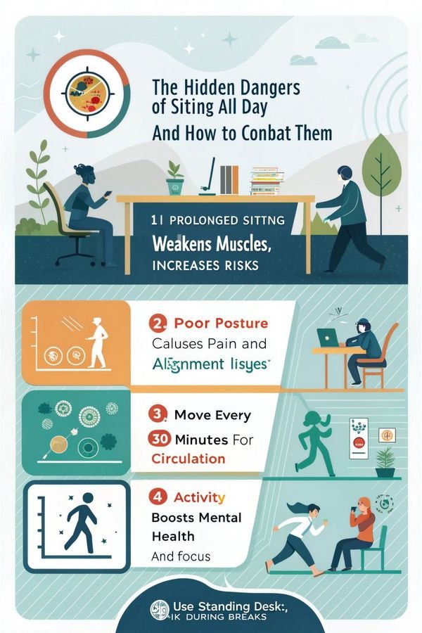 The Hidden Dangers of Sitting All Day and How to Reverse the Damage