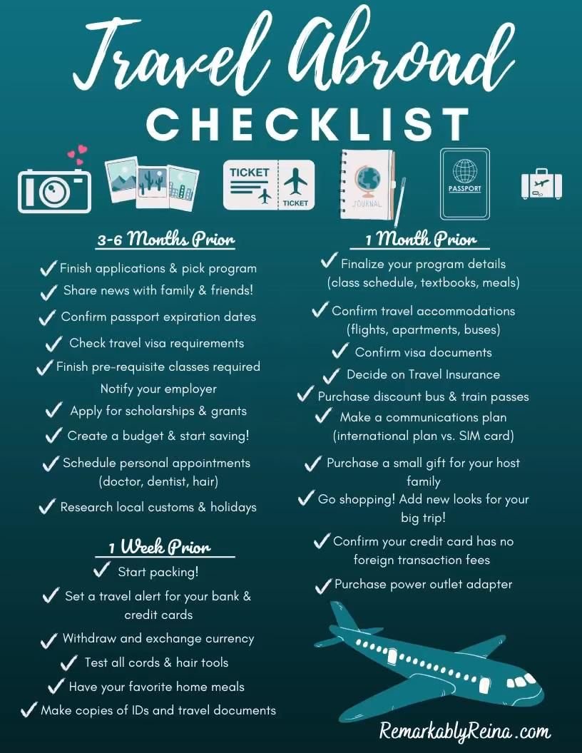 The Ultimate Pre-Travel Checklist: 20 Things Everyone Forgets