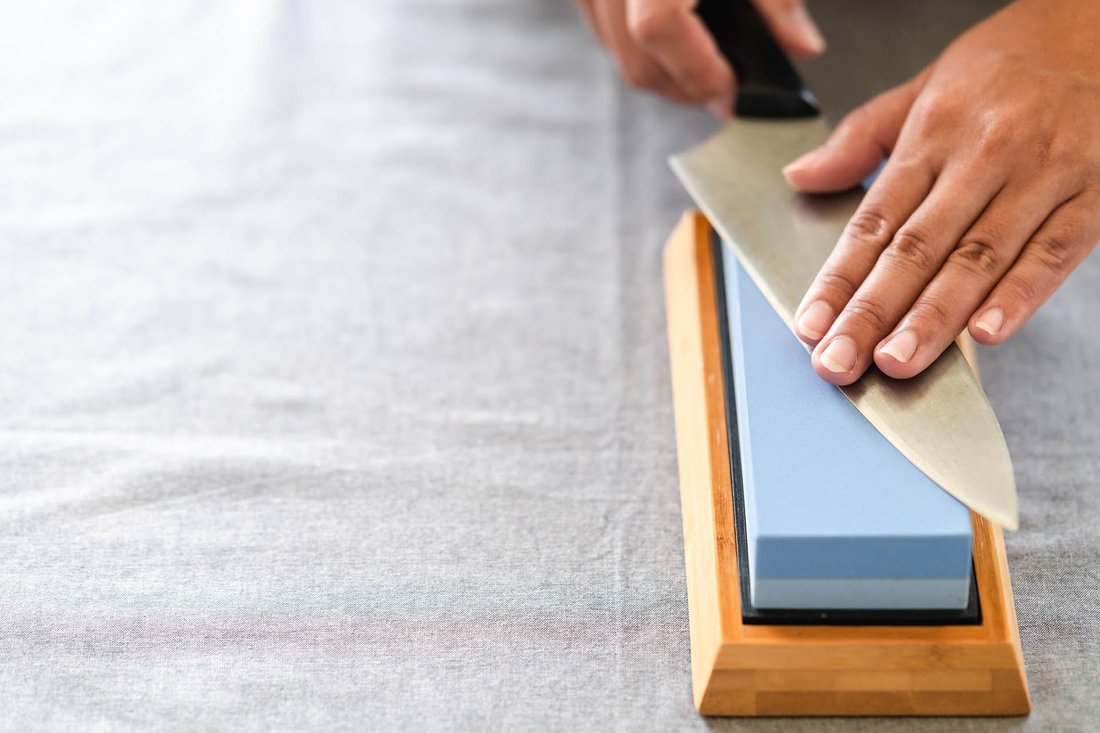 How to Sharpen a Kitchen Knife Like a Chef (It's Easier Than You Think)