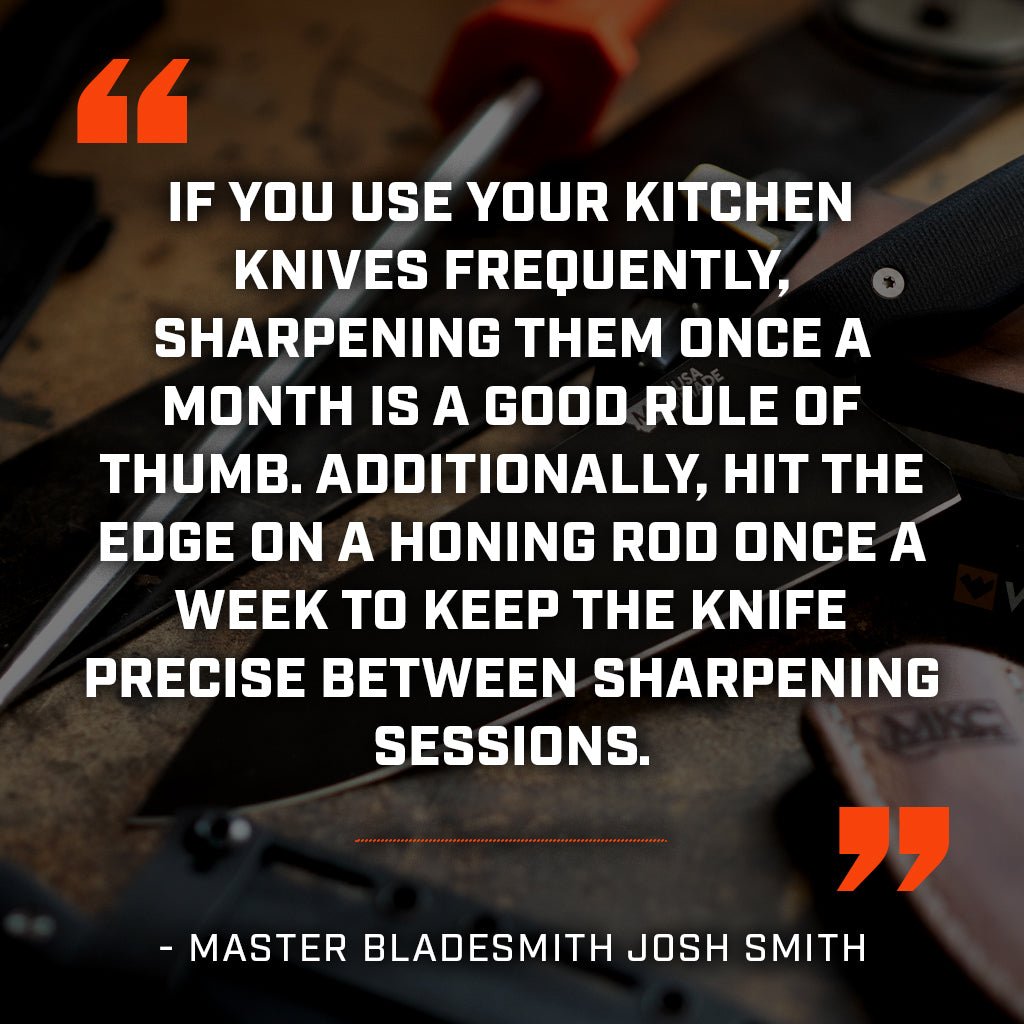 How to Sharpen a Kitchen Knife Like a Chef (It's Easier Than You Think)