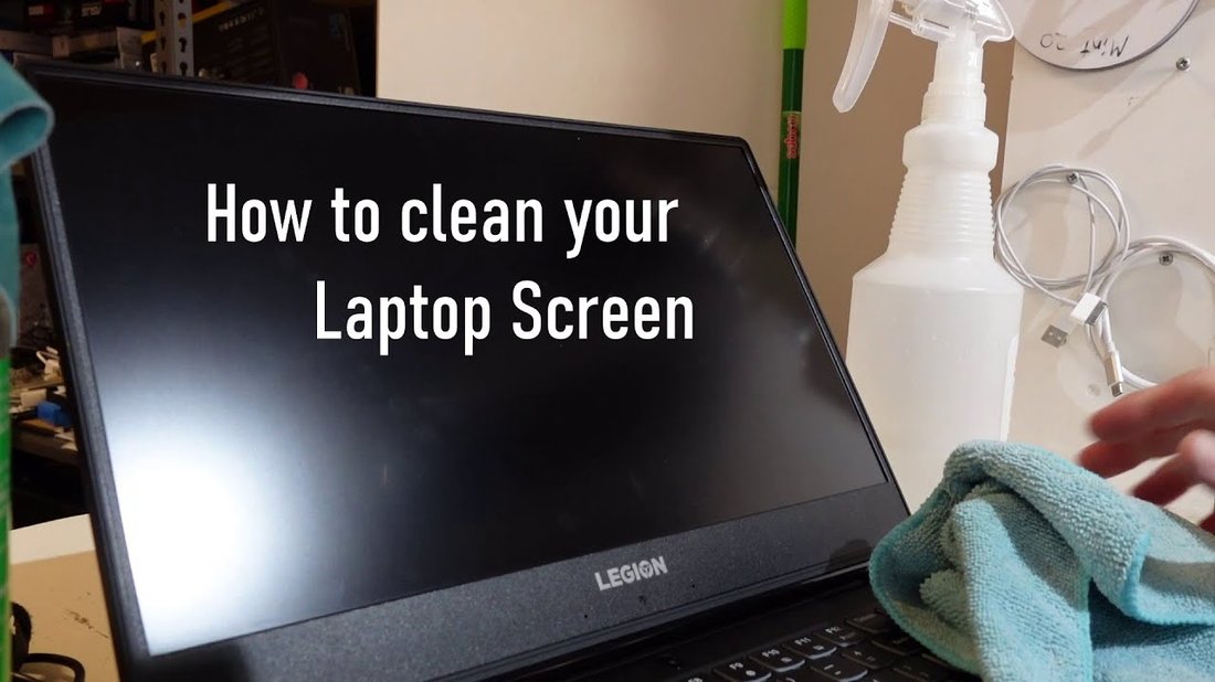 How to Clean Your Laptop Screen and Keyboard Safely Without Damaging Hardware