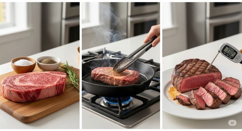 The Secret to Cooking the Perfect Steak Every Time in a Stainless Steel Pan