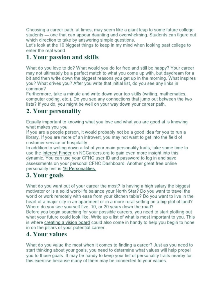 The Ultimate Guide to Choosing a Career Path When You Have No Passion