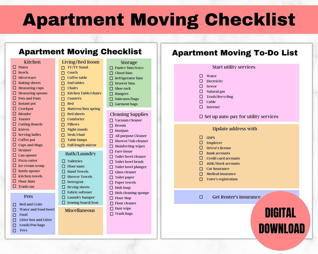 The Ultimate Checklist for Moving to a New City: Your Complete Relocation Guide