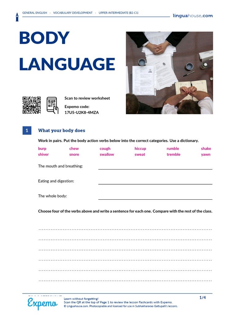 A Simple Guide to Understanding Body Language: Master Non-Verbal Communication