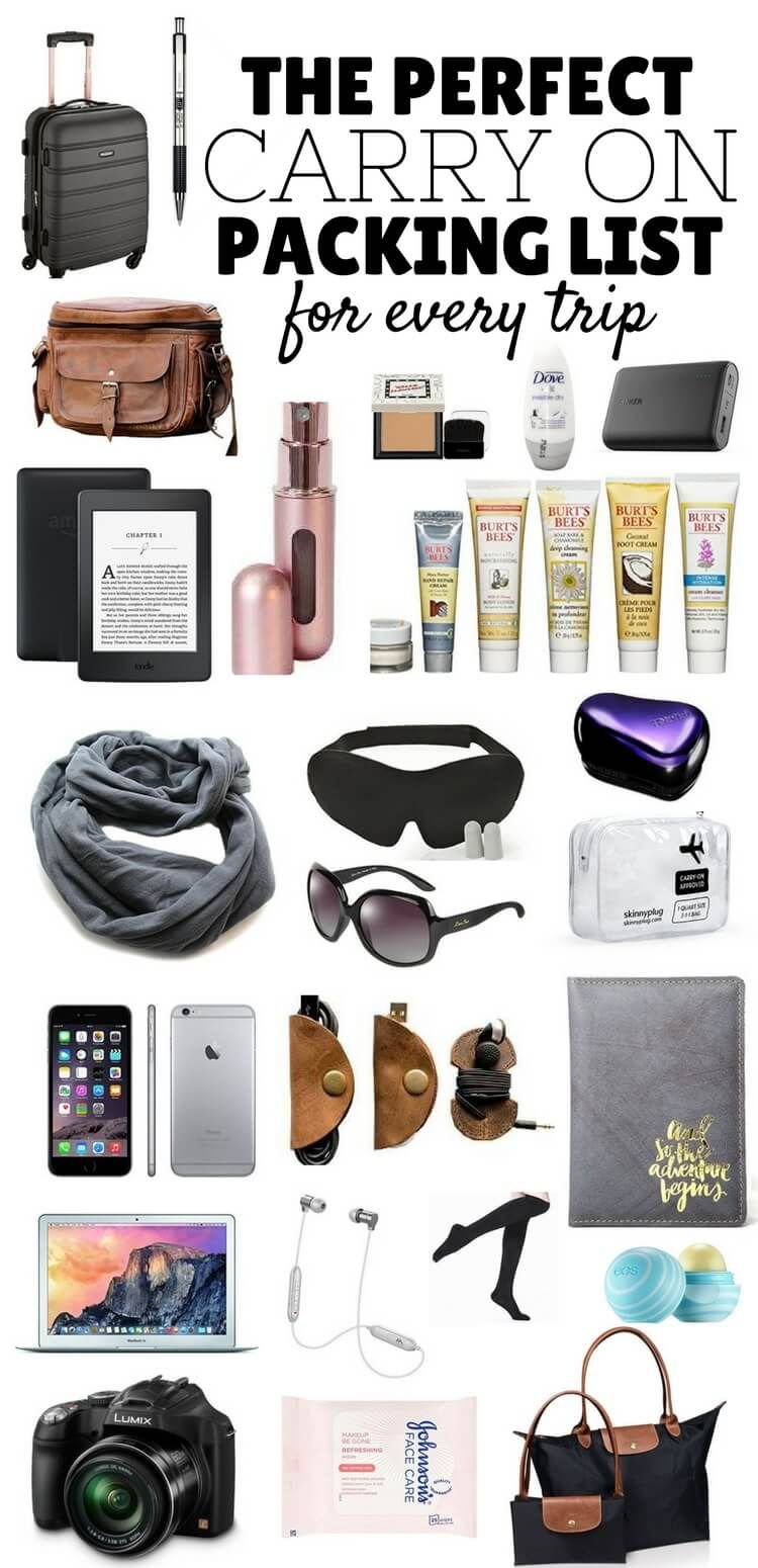 The Ultimate Carry-On Packing List for Any Trip