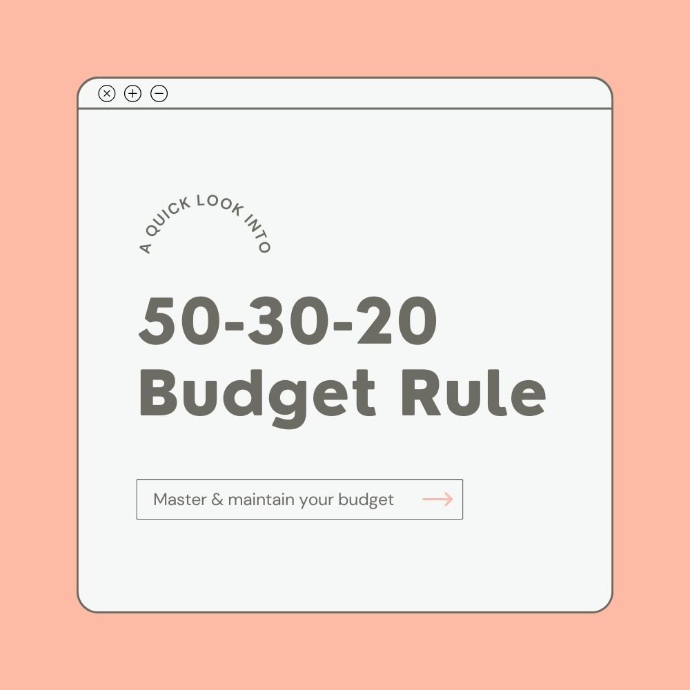 The 50/30/20 Budgeting Rule: A Simple Plan for Financial Control
