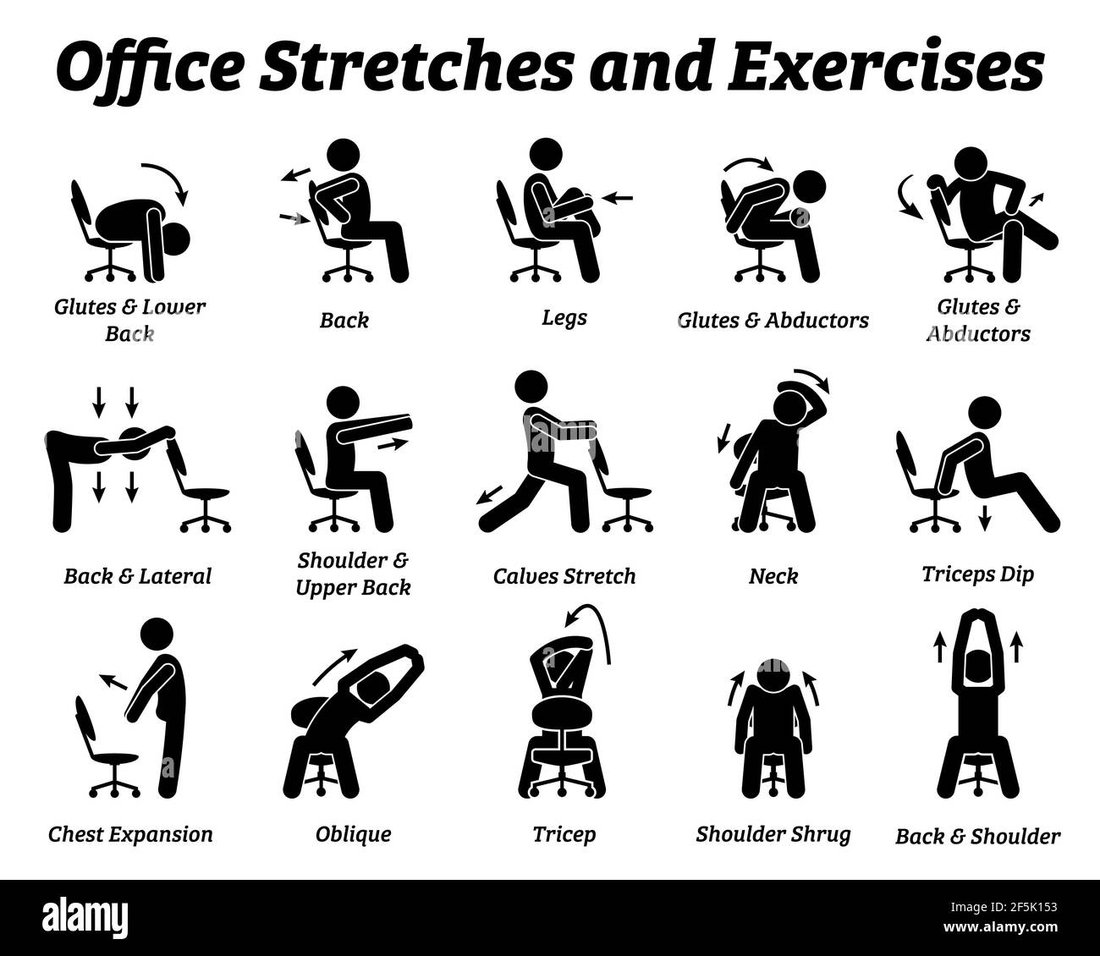 Desk Stretches: 7 Easy Exercises to Combat Sitting All Day