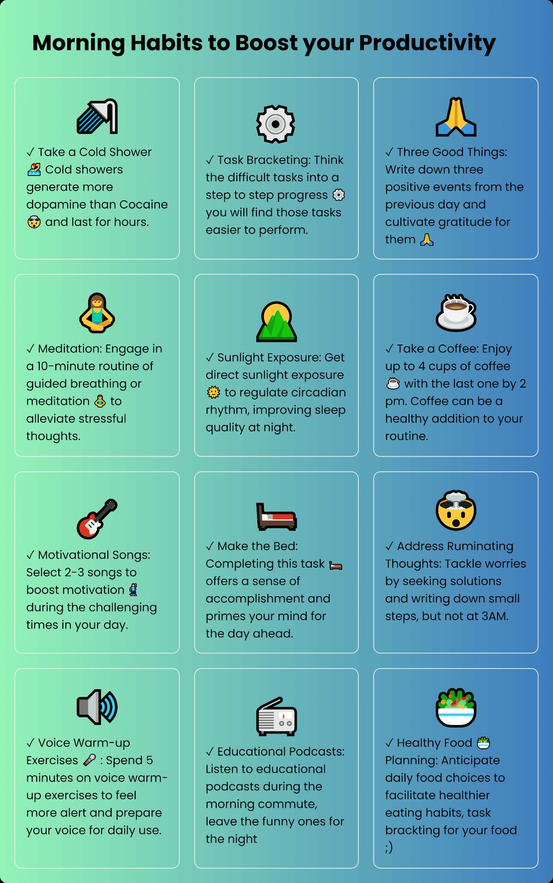 The Science-Backed Morning Routine for Maximum Productivity